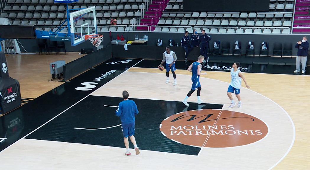 El MoraBanc Andorra recupera efectius de les finestres FIBA