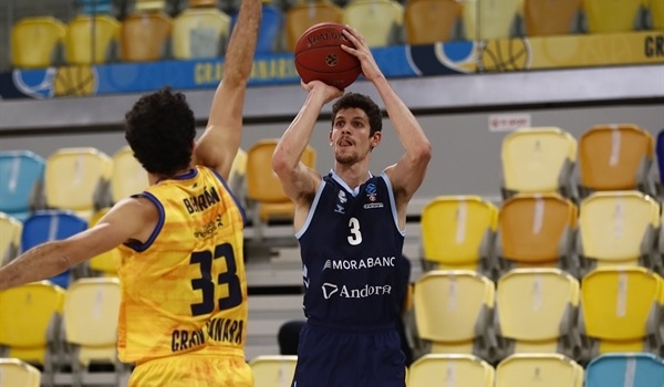 El MoraBanc derrota l'Herbalife Gran Canària (63-66) i fa un pas de gegant al Top16