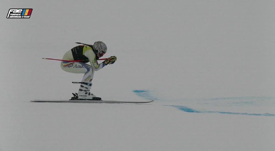 Moreno reapareix a la Copa del Món en el primer descens a Cortina d'Ampezzo