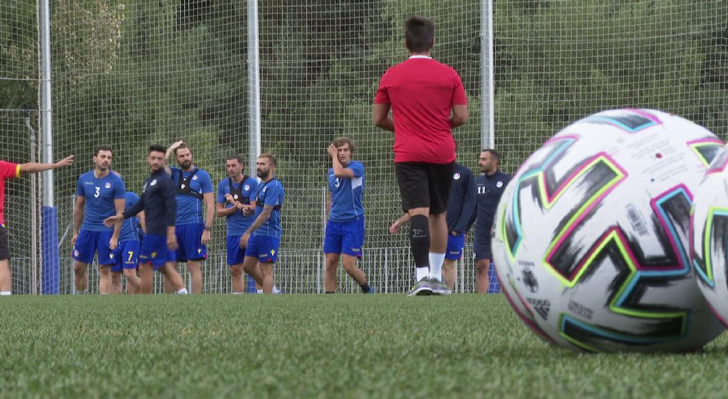 Motivació màxima a la selecció en el compte enrere per al partit contra San Marino