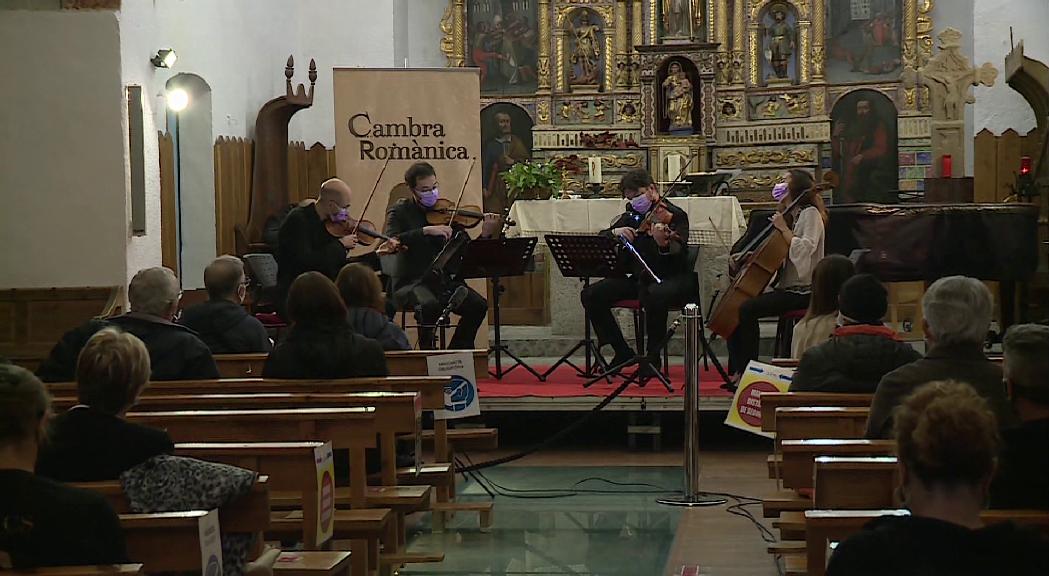 La música de Cambra Romànica segueix a Canillo gràcies al Quartet Madriu