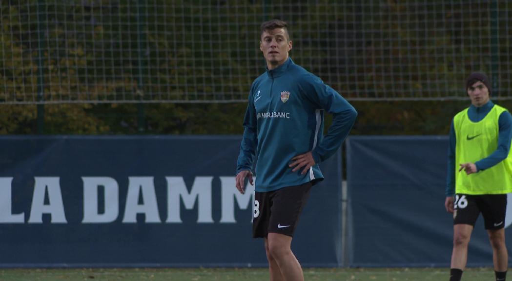 Nacho Castro, encantat de comptar amb Martín Mantovani per al partit contra l'Espanyol B