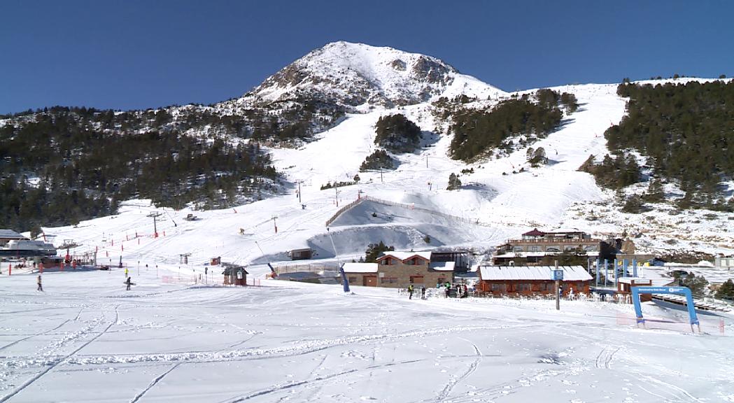 Un Nadal a ple rendiment a les pistes d'esquí