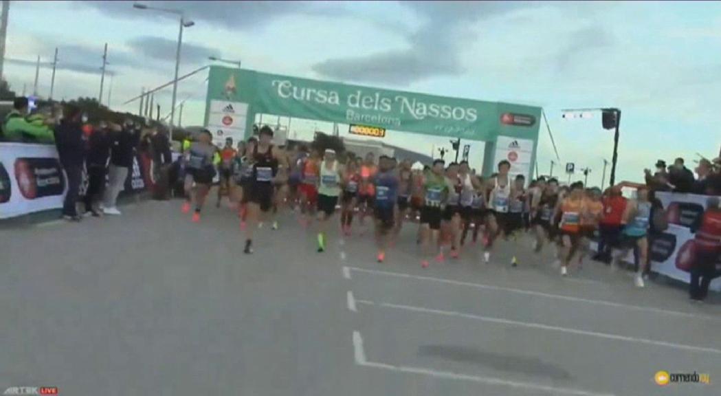 Nahuel Carabaña baixa dels 30 minuts en els 10 km de la cursa dels Nassos i  millora el rècord d'Andorra