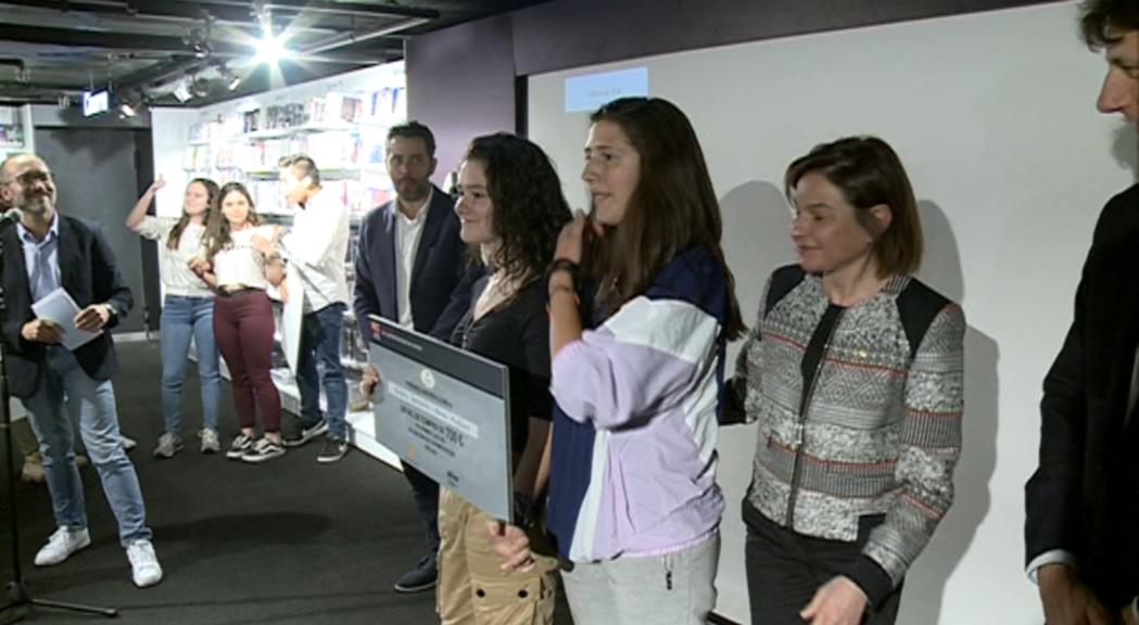 Natàlia Garrancho i Mònica Magalhaes s'enduen el primer premi del concurs de curts RECcrea