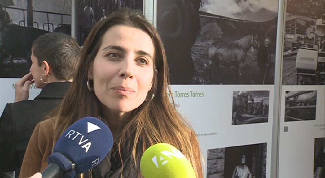 Natàlia Montané exposa a la Fira la vida dels pagesos i ramaders