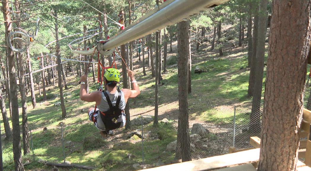 Naturland presenta dues atraccions per a aquesta temporada d'estiu, N'boscat i una tirolina de revolts