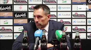 Natxo Lezkano després de la derrota a Lleida: "Hauríem d'haver estat preparats per respondre aquest nivell d'intensitat"