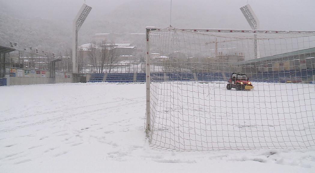 La neu serà el convidat especial a l'Andorra-Linense