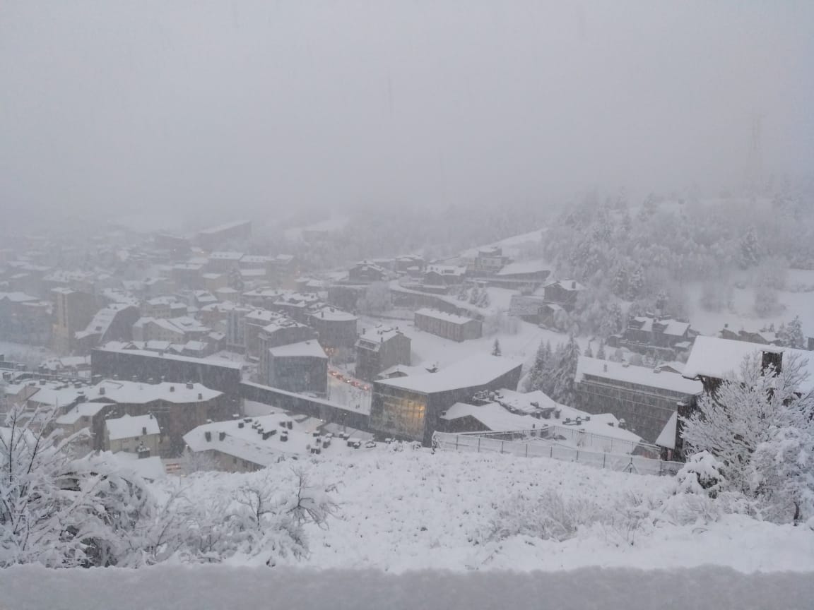 Nevades generalitzades a tot el país