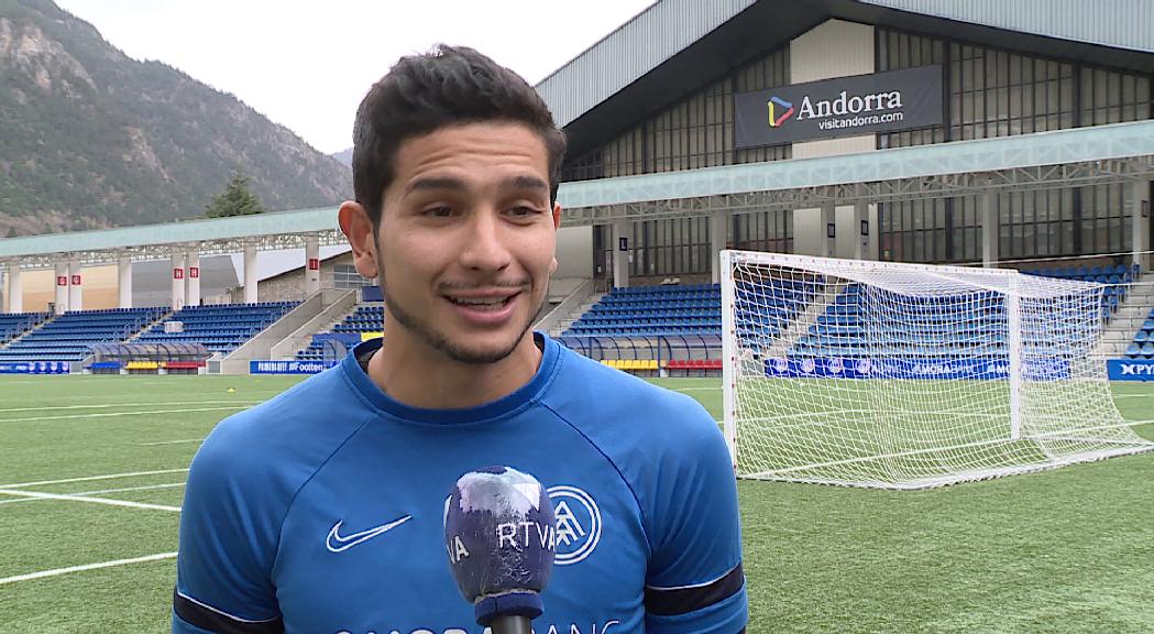 Nico Ratti, porter del FC Andorra: "Som optimistes i sabem que haurem de jugar cada partit com una final"