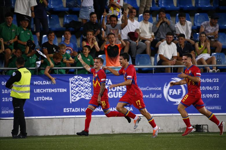 Andorra ha firmat la sisena victòria en partit oficial i p