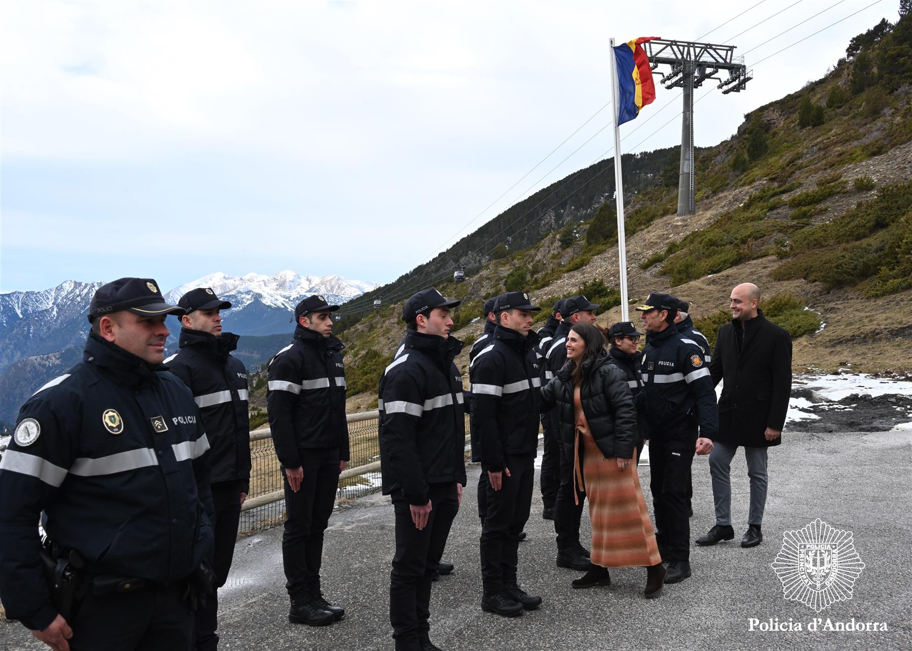 Nou aspirants a policia comencen la formació 