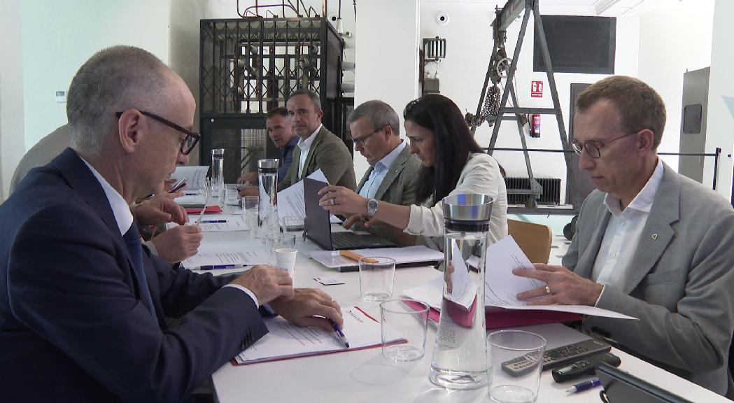 Primera reunió del nou consell d'administració d'Andorra Turisme,