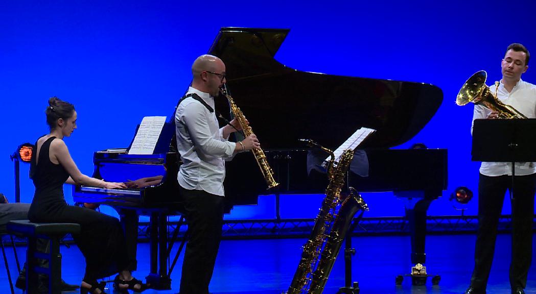 Nou repertori inspirat en Adolphe Sax, amb el Trio Aeris