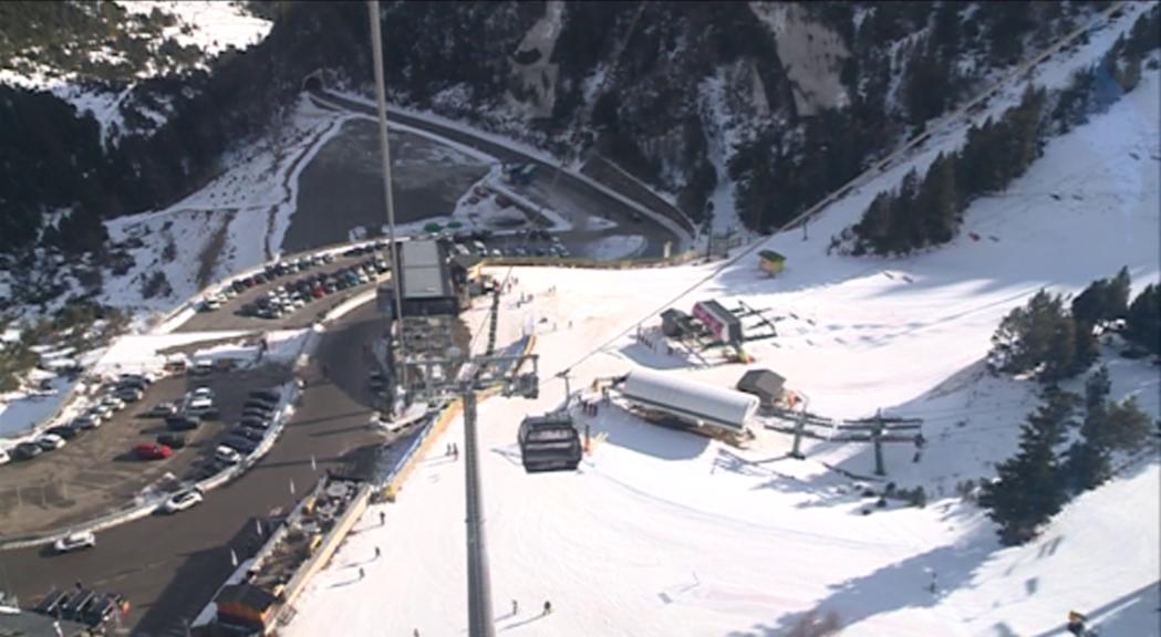 El nou telecabina de Tristaina permetrà tancar la carretera de la Coma des de l’Hortell a l'estiu