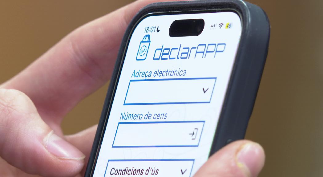 Una nova app permetrà declarar l'IGI del Tax Free des de casa