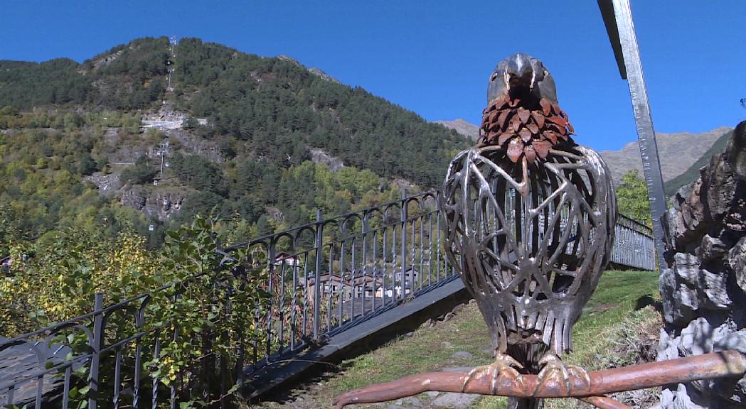 Nova escultura al camí de Percanela