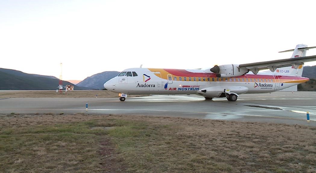 Air Nostrum operarà els vols a Palma des de l'aeroport d'Andorra-la Seu a partir de gener
