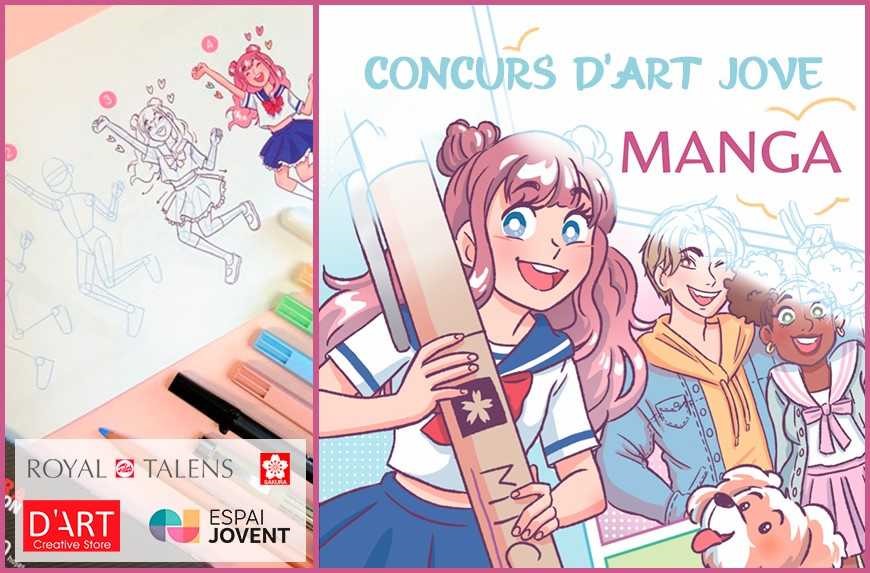 Obertes les inscripcions del concurs Art Jove sobre manga