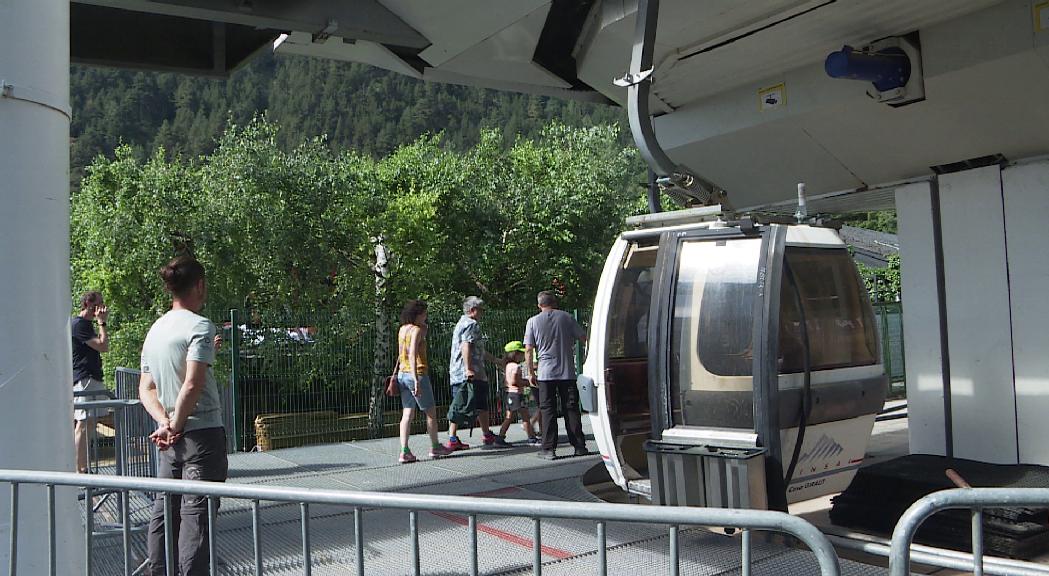 El telecabina d'Arinsal ha encetat aquest cap de setmana la tempo