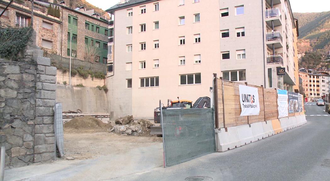 Les obres de l'aparcament i la planta baixa de l'avinguda del Pessebre, enllestides a final d'any