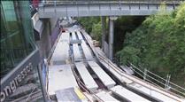 Les obres del viaducte del carrer Doctor Vilanova no s'acabaran fins la primavera del 2024