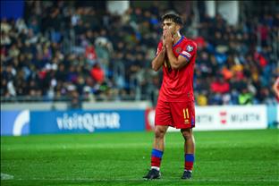 Ocasió perduda contra Letònia (0-1)