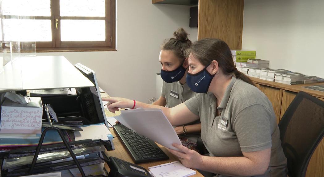 L'oficina de Turisme d'Ordino perd visitants a causa de la Covid-19