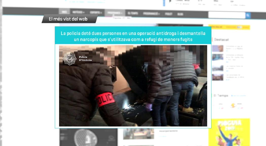 L'operació antidroga per desmantellar un narcopís, el més vist de la setmana al web