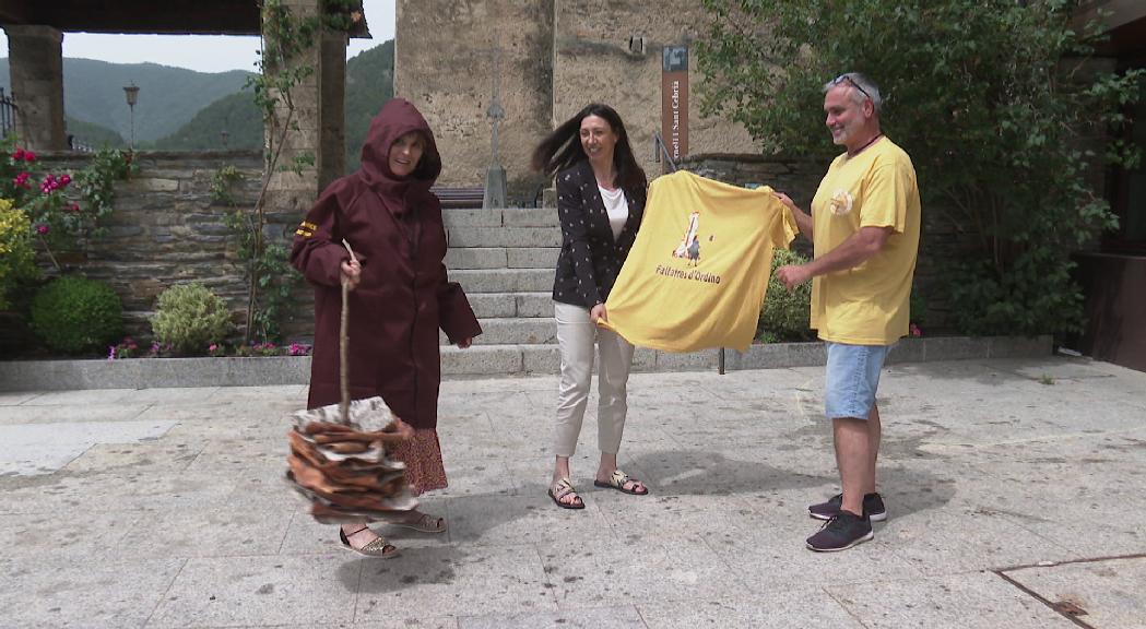 Ordino recupera l'essència de les falles de Sant Pere 