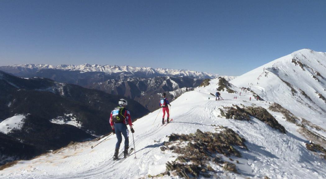 Oriol Olm i Adrià Bartumeu, únics representants de la FAM a la Comapedrosa Andorra