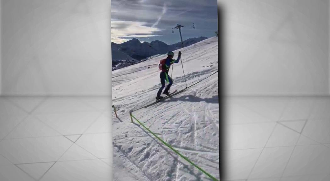 Oriol Olm fa el doblet i s'adjudica el Campionat de França en vertical i esprint