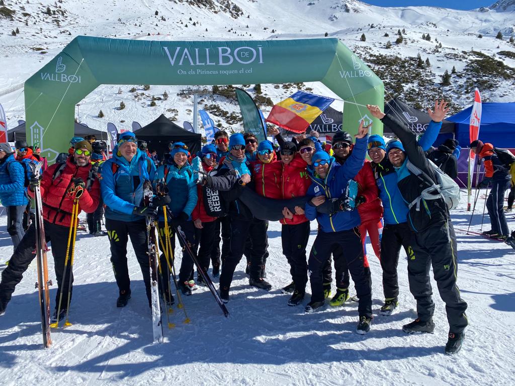 Oriol Olm guanya l'or a la cursa vertical sub-20 del Mundial de Boí-Taüll