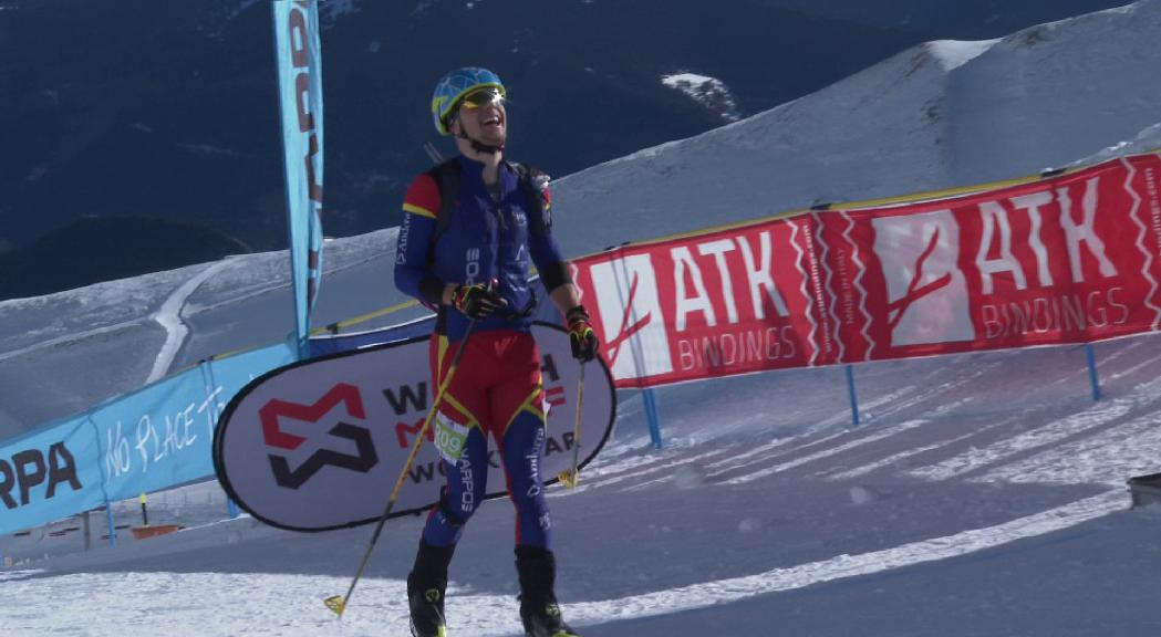 Oriol Olm, brilla a la prova individual de la Comapedrosa Andorra 