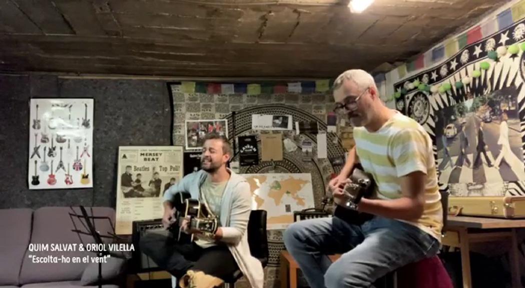 Oriol Vilella i Quim Salvat homenatgen Grup de Folk amb una versió de Bob Dylan