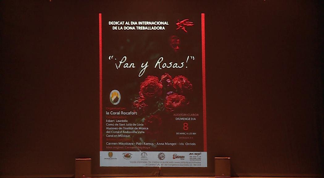 'Pan y Rosas' es representarà a Sant Julià de Lòria coincidint amb el 8M