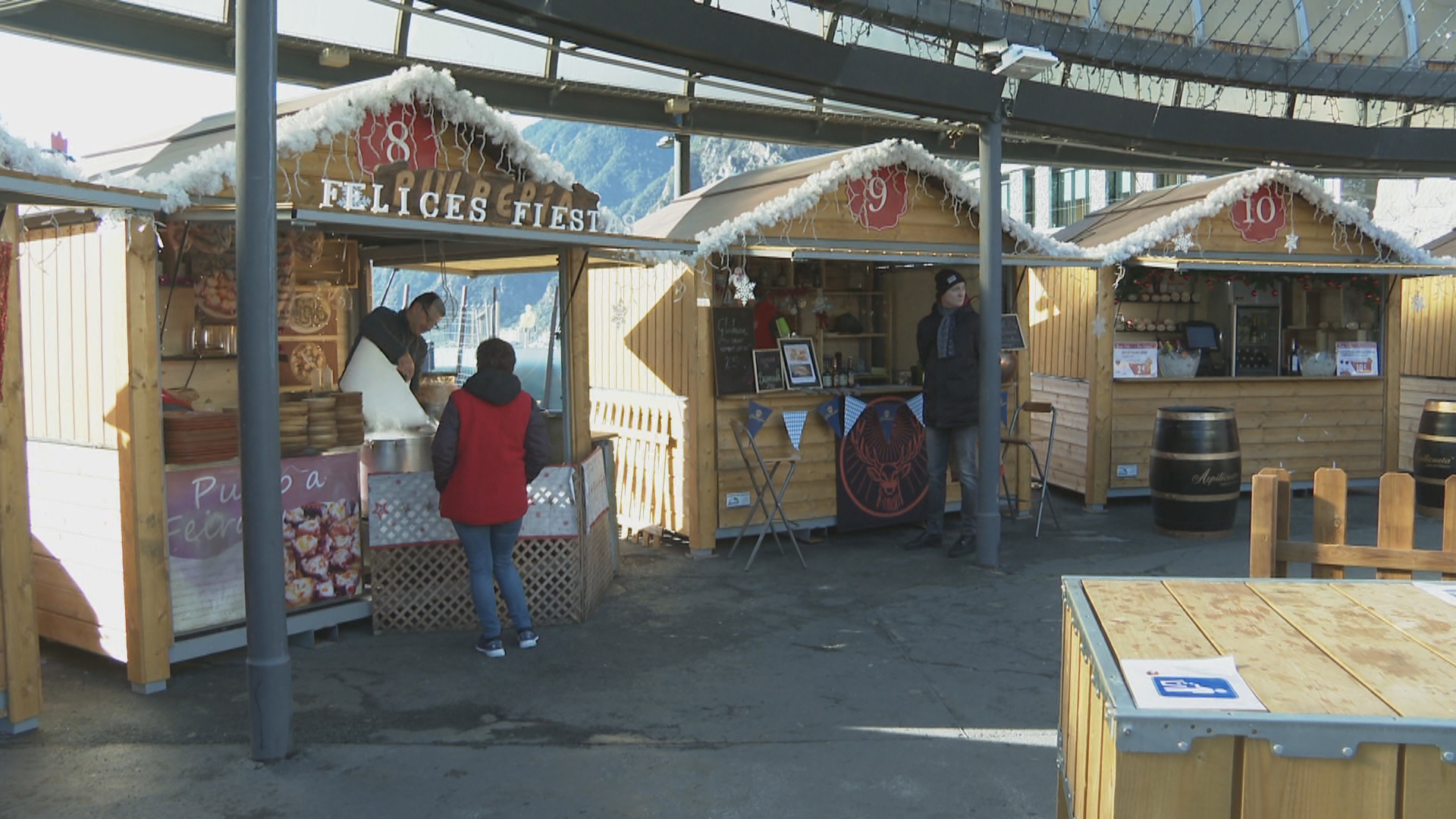 Els paradistes del Poblet de Nadal fan un balanç positiu del mercat