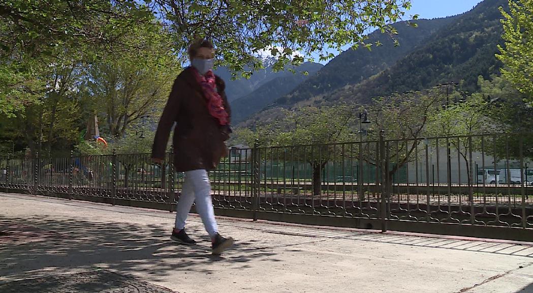 Les passejades i exercici al carrer, a partir d'aquest dijous però regulades