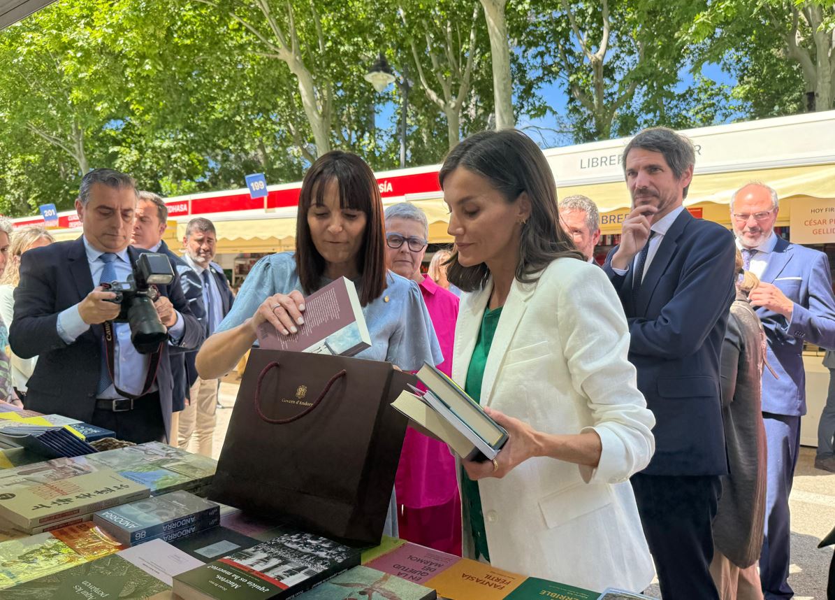 Peruga i Llovera a la Fira del llibre de Madrid