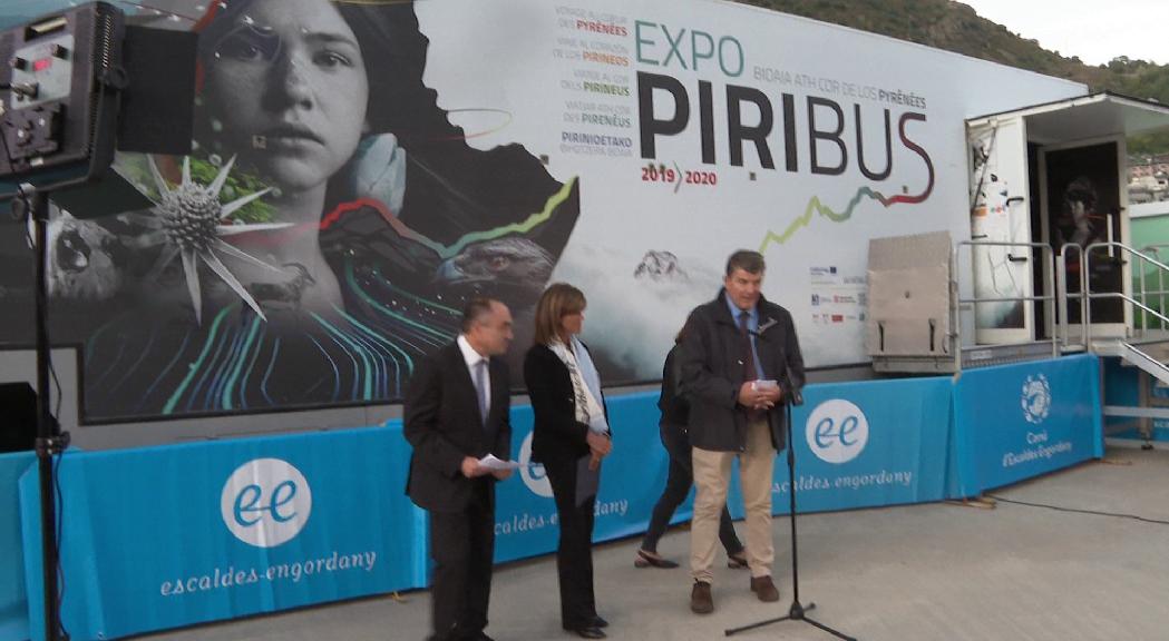 El Piribus estarà instal·lat a la zona dels parcs infantils d'Escaldes-Engordany fins al 20 d'octubre