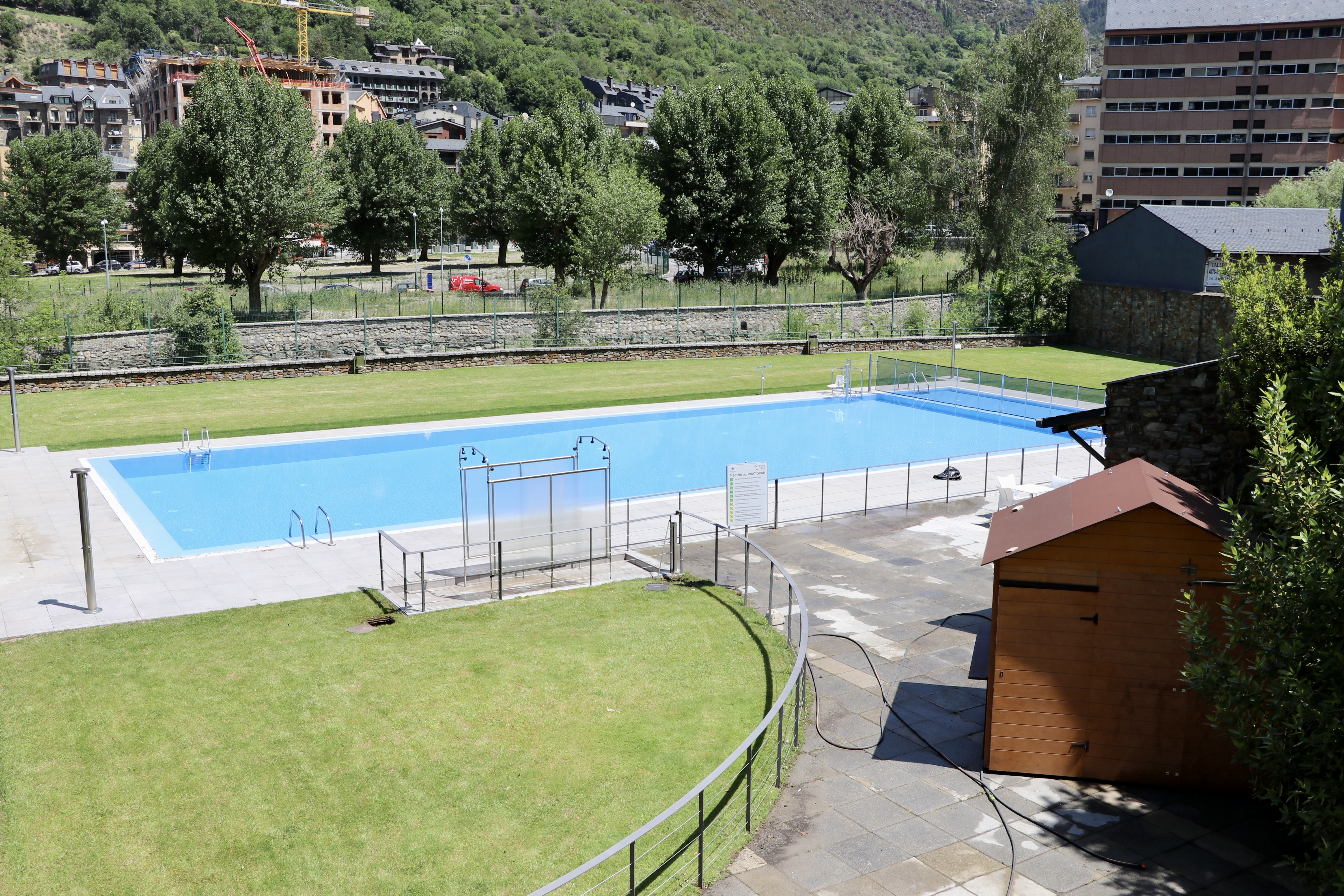 La piscina de la Mola obre aquest dissabte