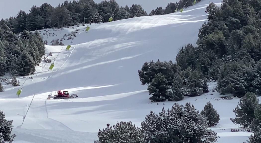 La pista Coma Blanca obrirà dilluns per a la FAE , l'EFPEM i la formació de pisters