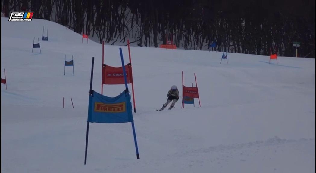 Podi de Carla Mijares a l'eslàlom FIS d'Adelboden