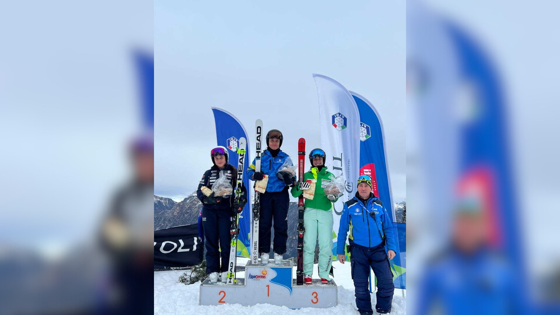 Podi de Clàudia Garcia a Alpe Cermis