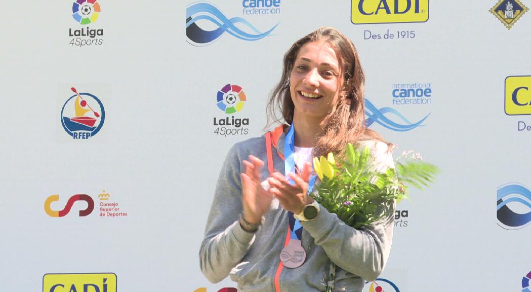 Podi de Mònica Doria a la Copa del Món de la Seu d'Urgell