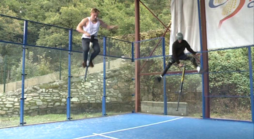 El 'pogo stick' reviu entre els practicants de freestyle