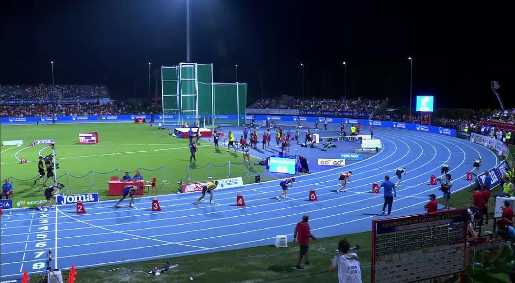 Pol Moya, cinquè als 800 metres del Campionat d'Espanya 