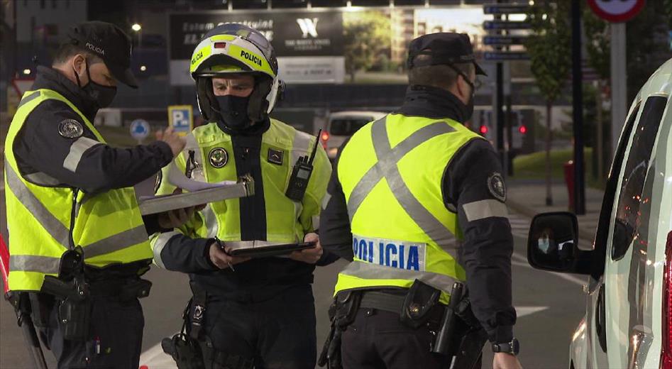 El cos d'ordre ja que la matinada de diumenge va detenir un home 