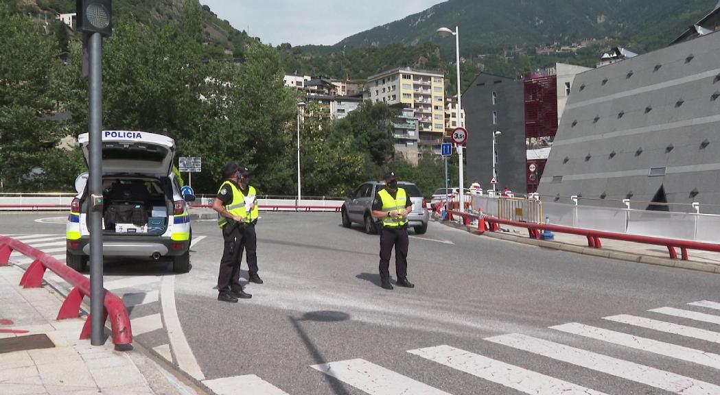 La policia imposa més de 7.700 sancions de circulació els primers sis mesos de l'any